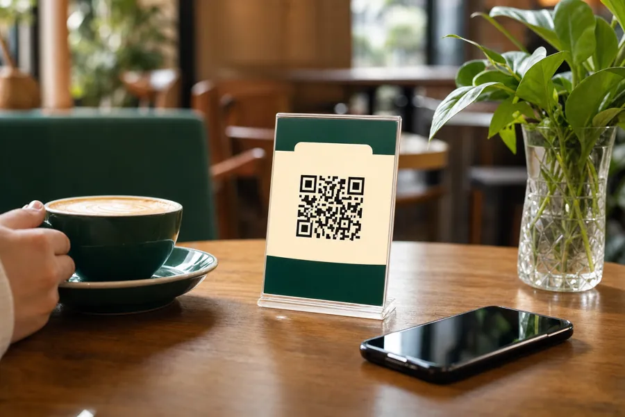 QR 오더 테이블 스탠드